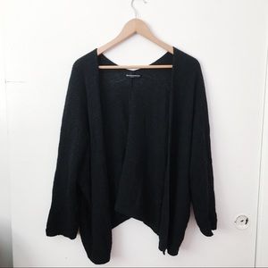 Brandy Melville black Caroline cardigan